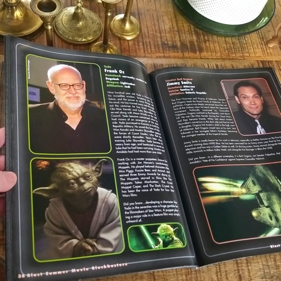 📚Blast at The Movies Presents Star Wars III Magazine 2005 Issue 1 📚 - Picture 8 of 12